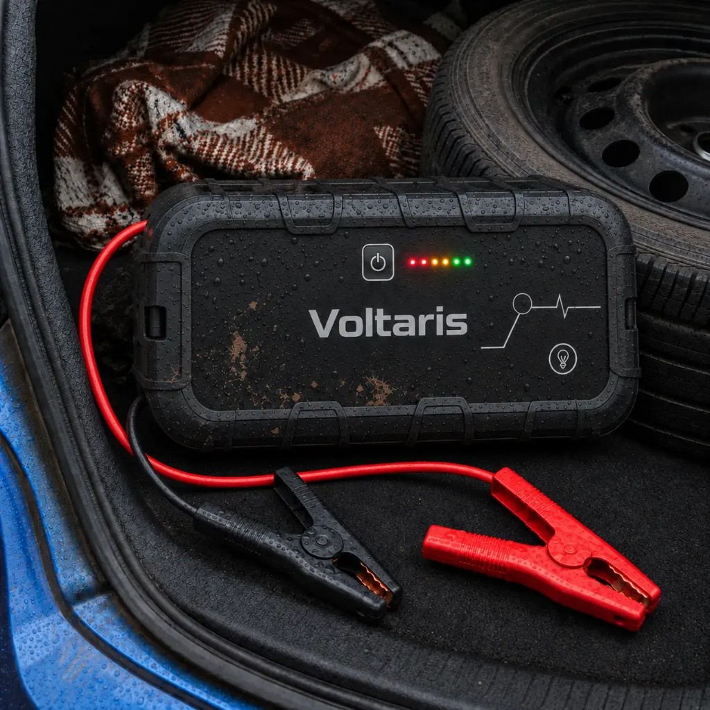 Voltaris avviatore di emergenza per auto