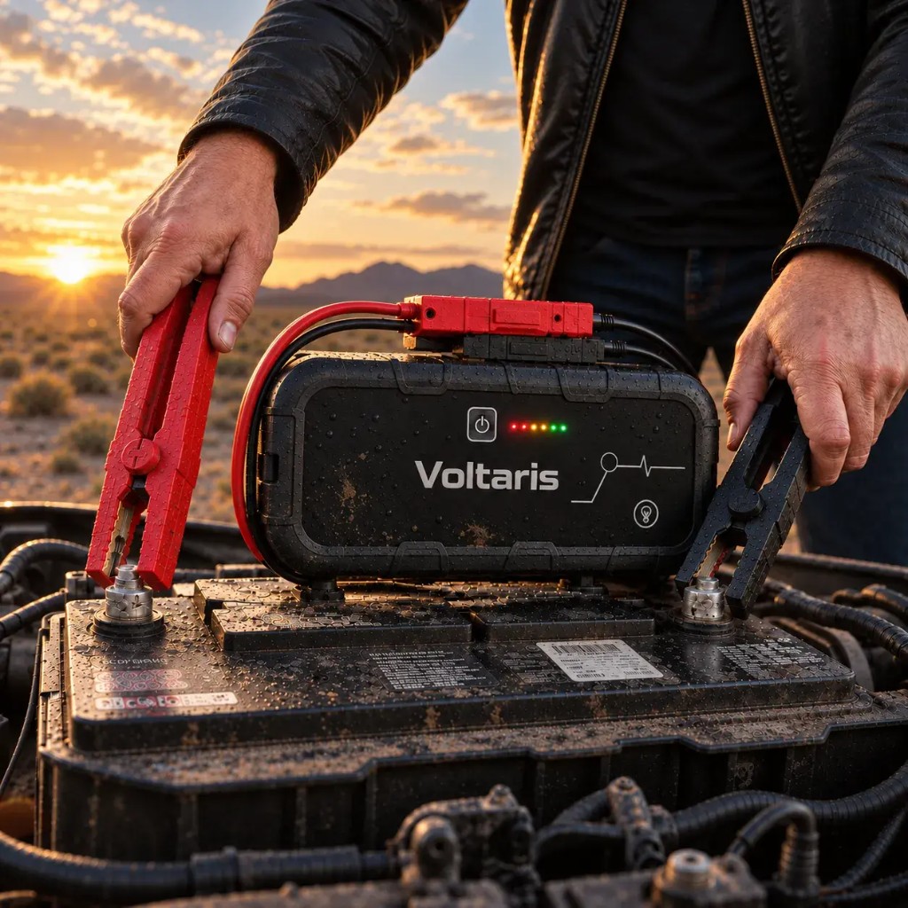 Voltaris avviatore di emergenza per auto