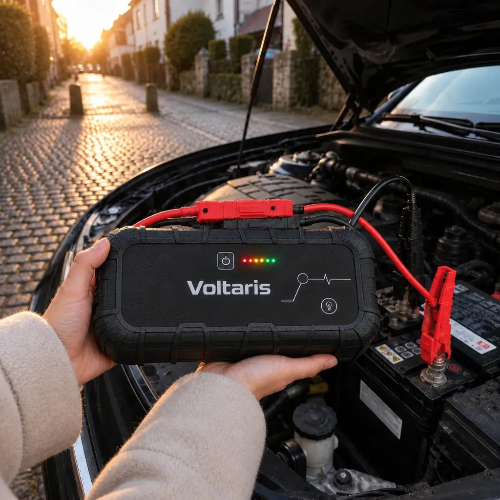 Voltaris avviatore di emergenza per auto