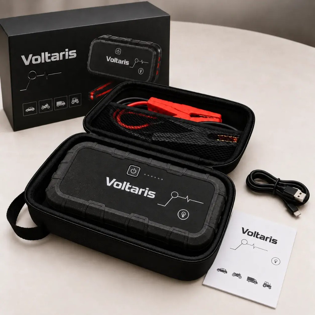 Voltaris avviatore di emergenza per auto