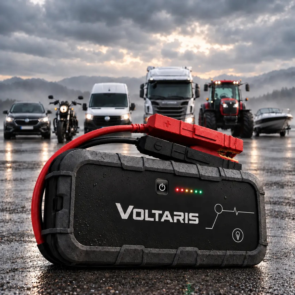 Voltaris avviatore di emergenza per auto